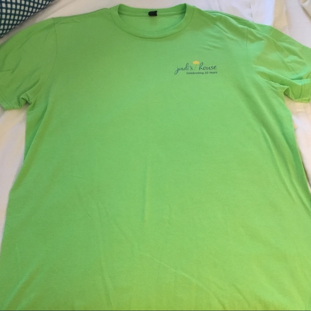 Lime green T-shirt XL